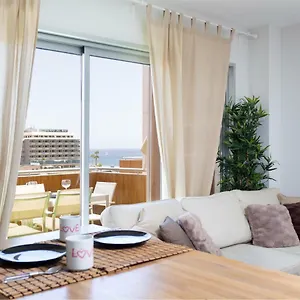 Sea View In With Pool & Private Parking Space Apartament El Médano